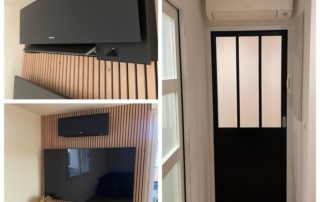 pose climatisation Daikin bi split