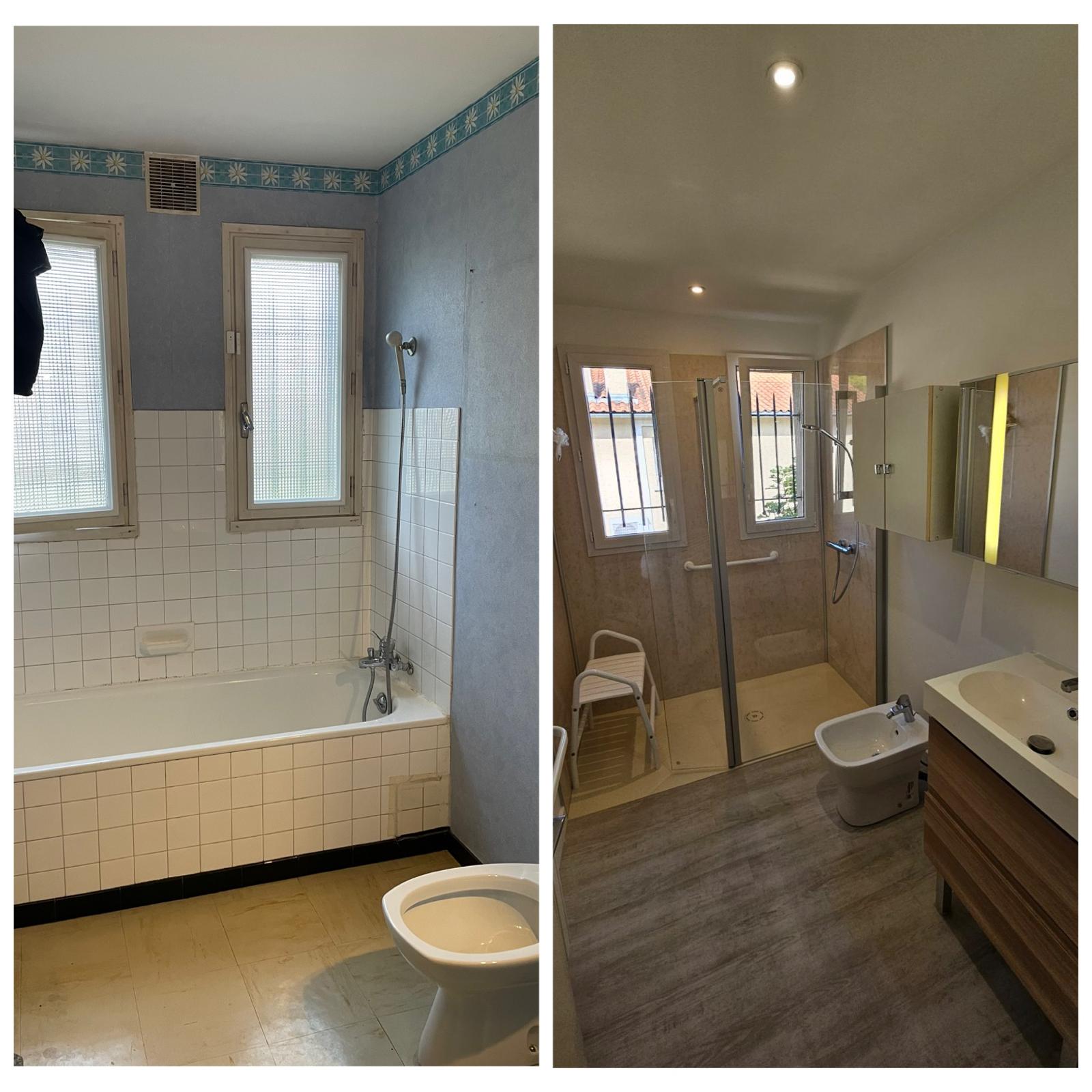Renovation salle de bain